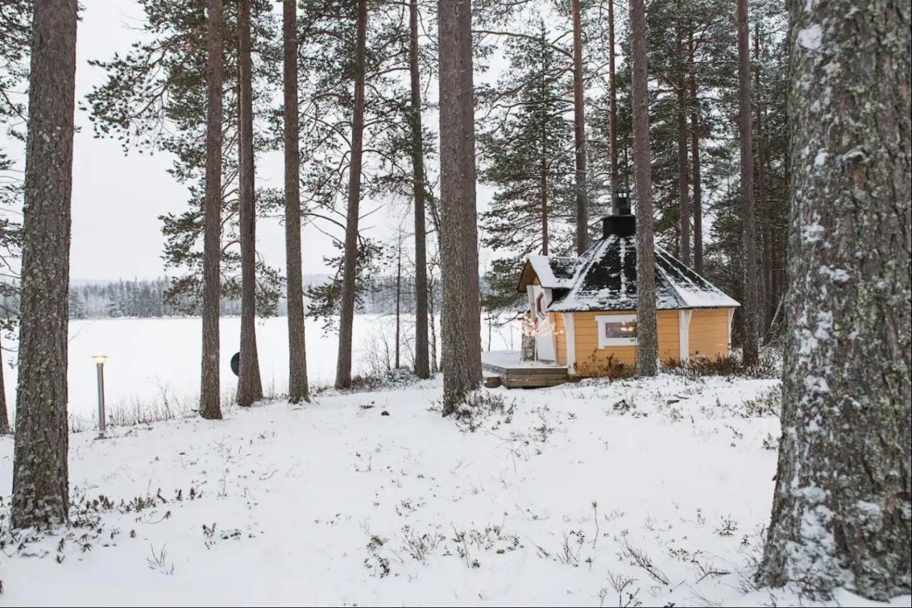 Luxurious Villa Kinos With Jacuzzi Rovaniemi Dış mekan fotoğraf