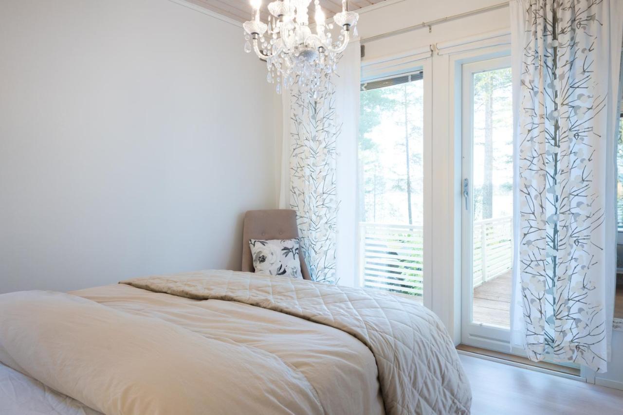 Luxurious Villa Kinos With Jacuzzi Rovaniemi Dış mekan fotoğraf