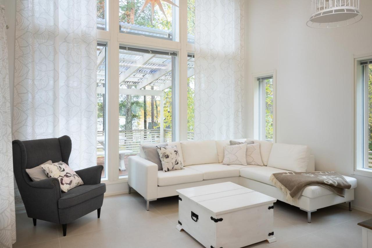 Luxurious Villa Kinos With Jacuzzi Rovaniemi Dış mekan fotoğraf