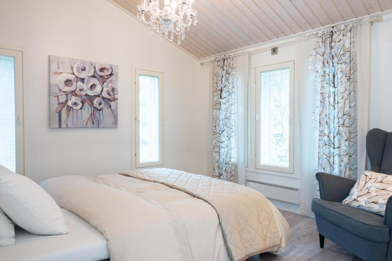 Luxurious Villa Kinos With Jacuzzi Rovaniemi Dış mekan fotoğraf