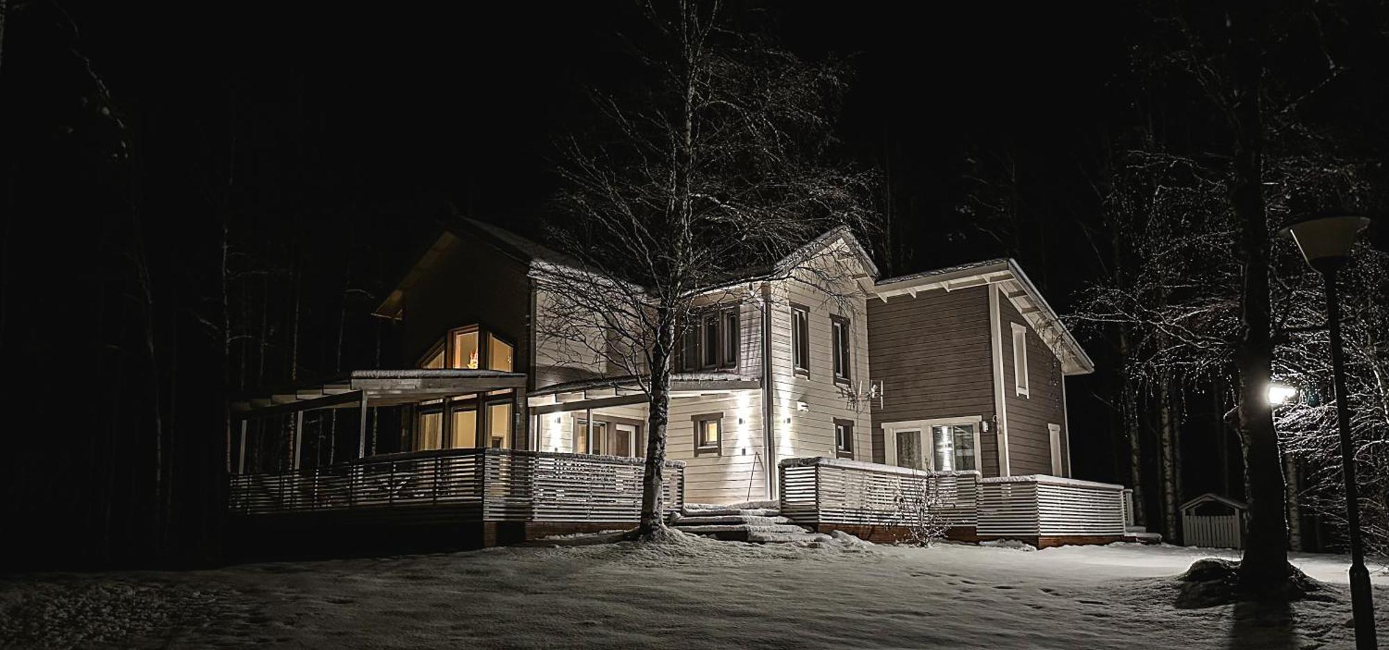 Luxurious Villa Kinos With Jacuzzi Rovaniemi Dış mekan fotoğraf