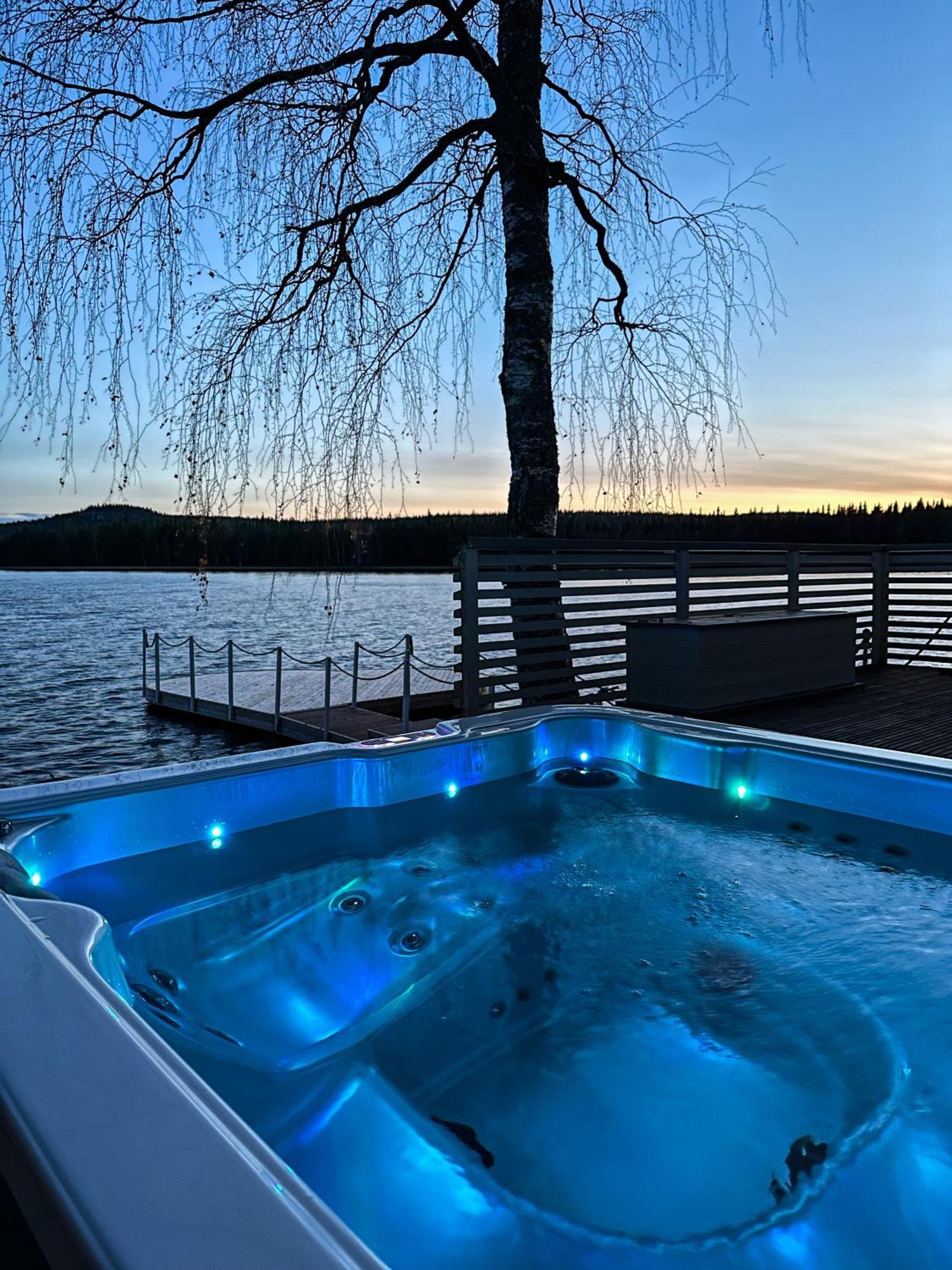 Luxurious Villa Kinos With Jacuzzi Rovaniemi Dış mekan fotoğraf